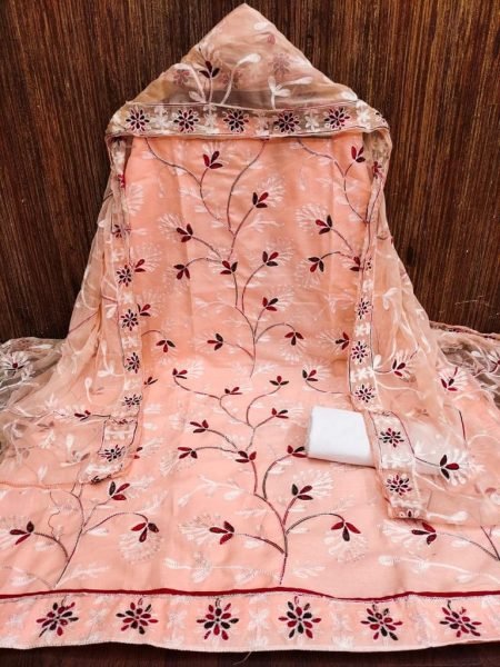 Cotton Embrodery Exclusive Dress Material Suit  Color Set Matching Dress Material Wholesale