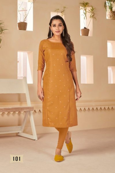 Cotton Embrodery Kurti  Cotton Kurtis Wholesale