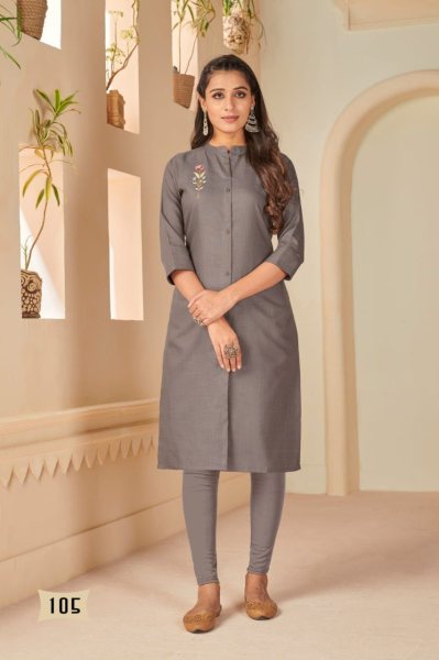 Cotton Embrodery Kurti  Cotton Kurtis Wholesale