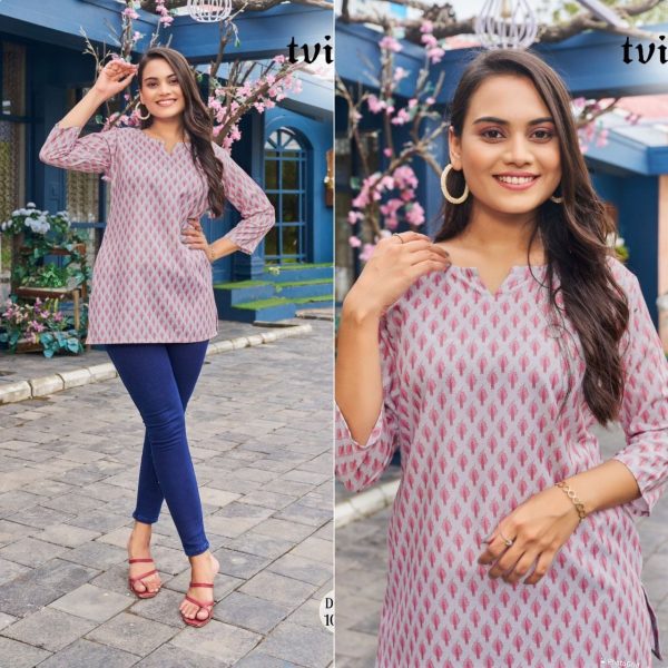 Cotton Printed Tops for Regular and Office wear Printed Kurtis