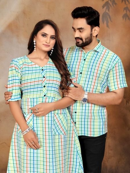 Couple Combo: Matching Shirt & Tunic Set for Celebration Couple Combo collection 