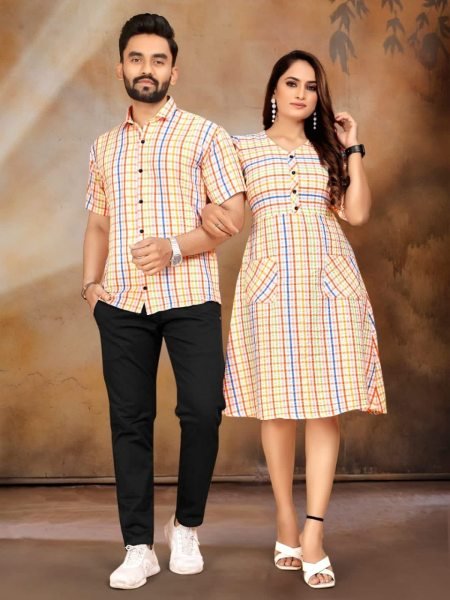 Couple Combo: Matching Shirt & Tunic Set for Celebration Couple Combo collection 