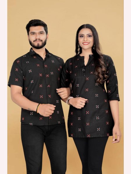 Couple Special Premium Linen Cotton Tunic Top   Short Kurta Collection  Couple Combo collection 