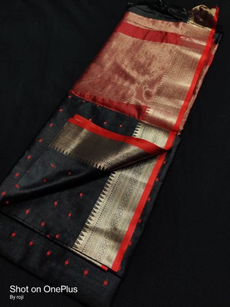 Daily Wear Silk Saree With Bandhani Butti All Over  Silk Sarees Wholesale