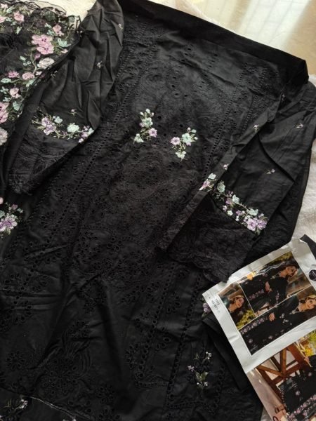 Designer Cotton Salwar Suit with Heavy Dupatta Embroidery Mehboob Tex 1675G Pakistani Suits Wholesale