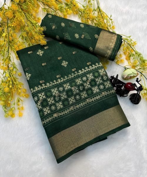 Designer Dola Silk Saree with Elegant Jacquard Border Pure Silk Feel  Banarasi Inspired Look by Royal Export at Wholesale Rates Banarasi Saree Wholesale
