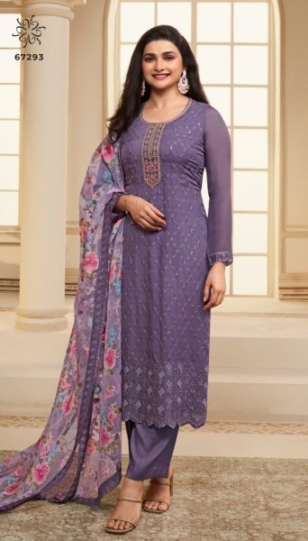Designer Embroidered Organza Plazzo Suits Collection  Designer Plazzo Salwar Suits Wholesale