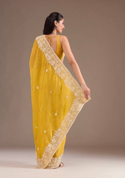 Designer Embroidery Codding Saree with Sequin Work Embroidery Sarees Wholesale