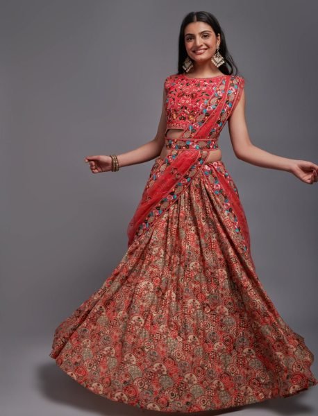 Designer Exclusive Viscose Wedding Wear Lehenga Choli  Designer Lehenga Choli