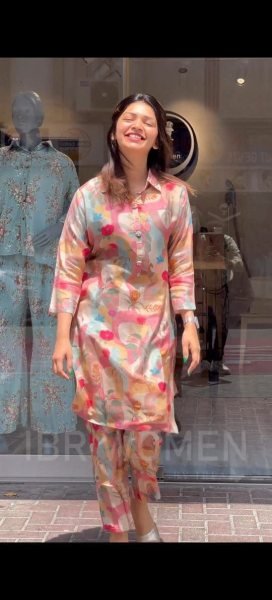  Designer Heavy Muslin Code Set With  Digital Shine Work CO ORD Sets