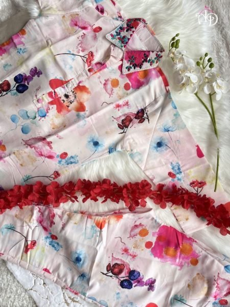  Designer Heavy Muslin Code Set With  Digital Shine Work CO ORD Sets