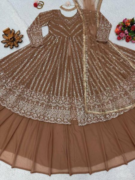 Designer Indowesten Suit Set Wholesaler  Designer Lehenga Choli