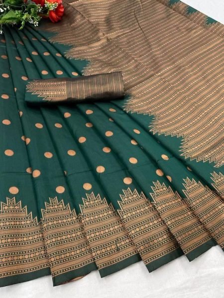 Designer Lichi Silk Saree Silk Sarees Wholesale