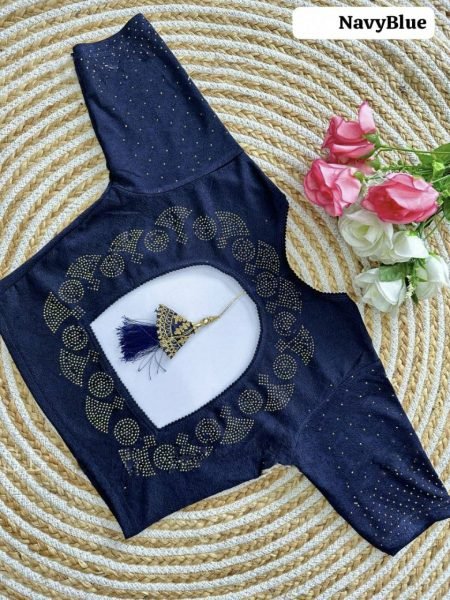 Designer Lycra Stretchable Blouse With Original Zari Work Blouse Collection