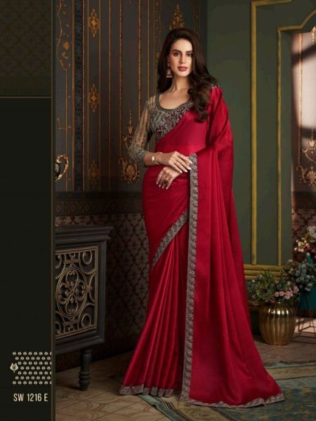 Designer New Wedding Wear Silk Saree Collection  Designer Wedding Sarees Wholesale