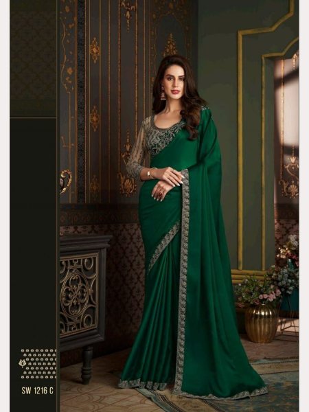 Designer New Wedding Wear Silk Saree Collection  Designer Wedding Sarees Wholesale