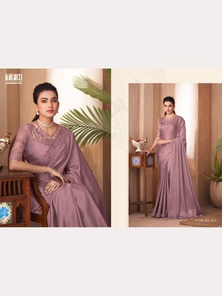  Designer Party wear Concept Soft Glass Silk Saree Collection  Silk Sarees Wholesale