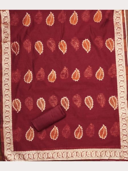 Designer  simmer jacquard Dress Material Collection  Color Set Matching Dress Material Wholesale