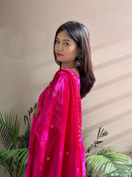 Designer Velevt with Thred Work With Sequnce Suit Collection  Ready To Wear Collection