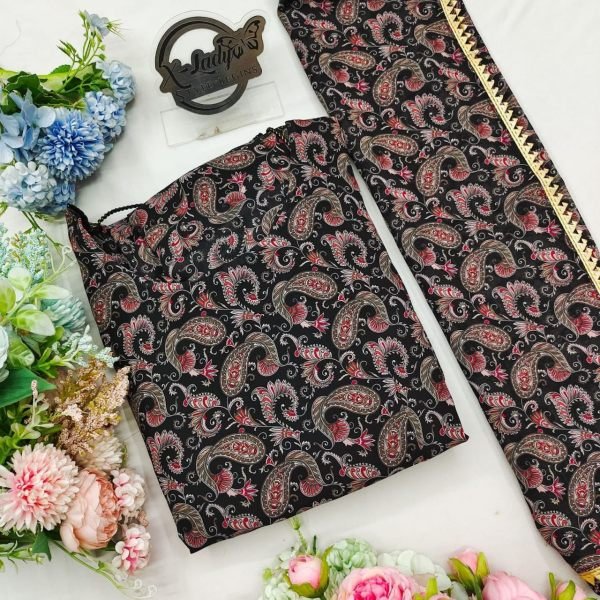 Digital Printed Fox Georgette Gown With Dupatta Kurti With Dupatta Wholesale