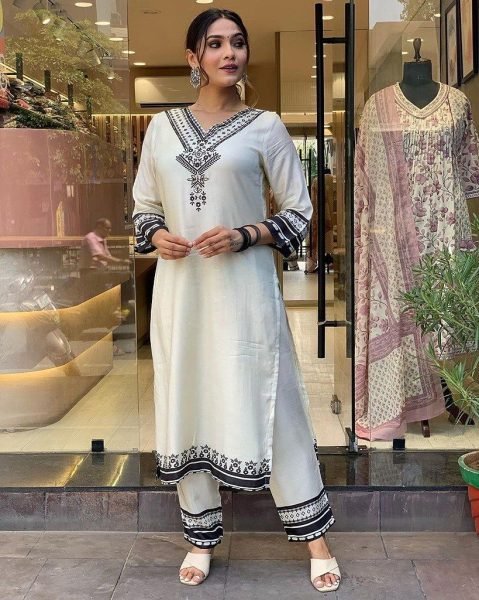 Digital Printed Kurti With Pent Set Kurti With Bottom Wholesale