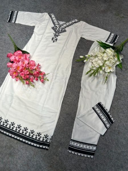 Digital Printed Kurti With Pent Set Kurti With Bottom Wholesale