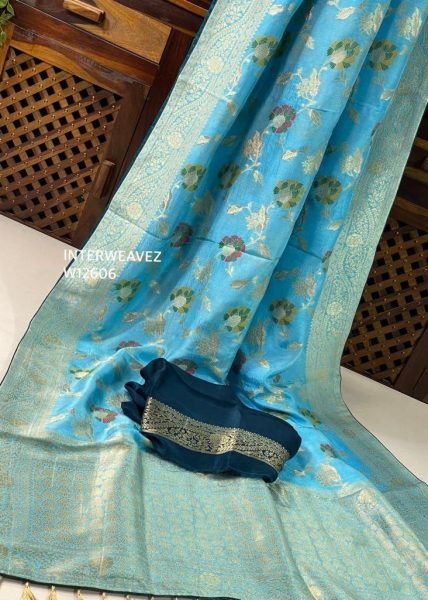 Dola Silk Saree With Meenakari   Zari Weaving   Silk Sarees Wholesale