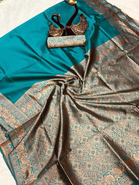  Dream Wedding Look Black Lichi Silk Banarasi Saree Collection Banarasi Saree Wholesale