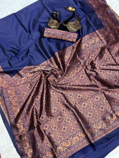  Dream Wedding Look Black Lichi Silk Banarasi Saree Collection Banarasi Saree Wholesale