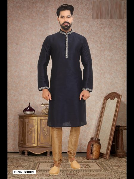 Dupion Silk mens kurta payjama collection by royal export  Kurta Pajama Wholesale