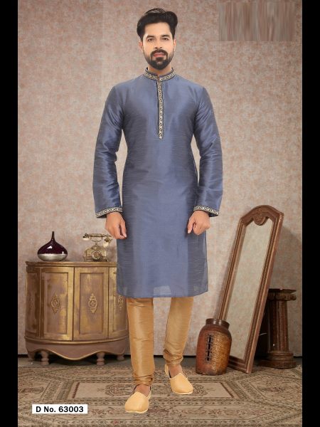 Dupion Silk mens kurta payjama collection by royal export  Kurta Pajama Wholesale