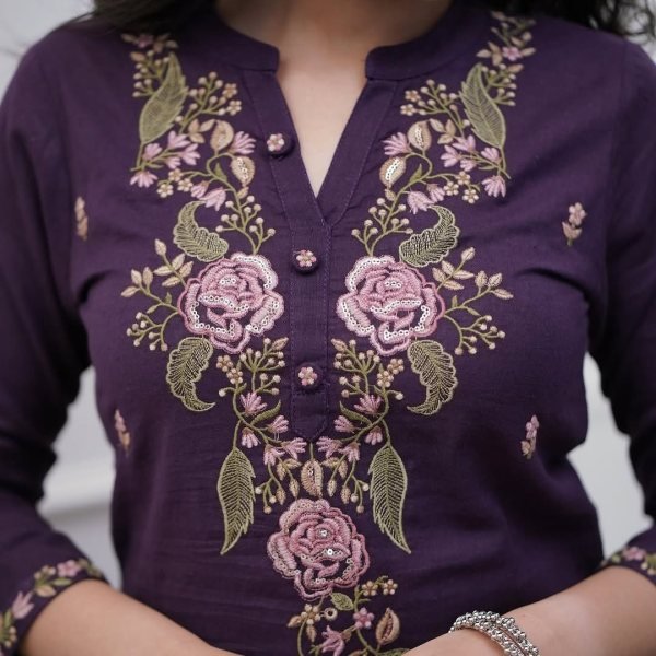 Elegant and Comfortable Traditional Wear Readymade Women Kurta Palazzo Set For Eid  Straight Cut Long Kurtis