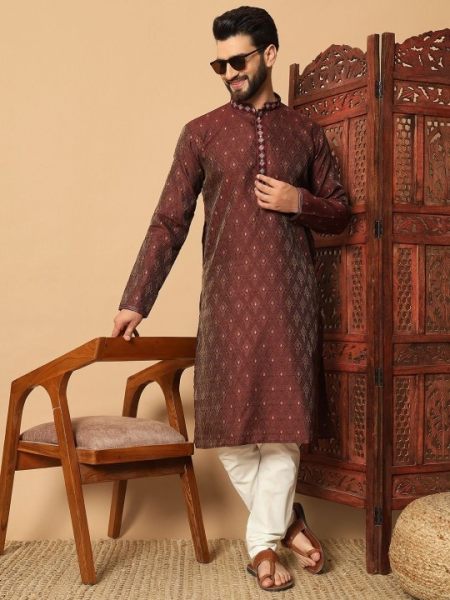 Elegant Kurta Pyjama Set – Perfect Ethnic Wear Collection Kurta Pajama Wholesale