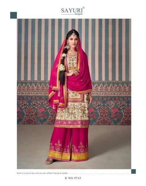 Elegant Party Wear  Kasturi 2 PCS Set in Premium Silk Fabric Full Set Salwar Kameez