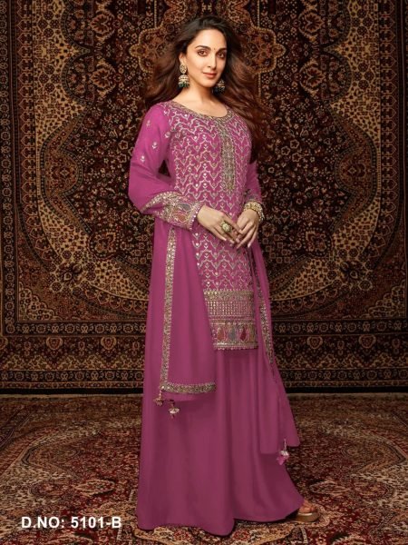 Elegant Ready to Wear Chinon Suit with Sequin Embroidery Party Wear Kurta Set for Women Bulk Orders Available