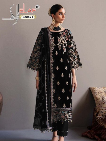 Elegant Velvet suit Ensemble with Sequence Embroidery   Cutwork Detailing 