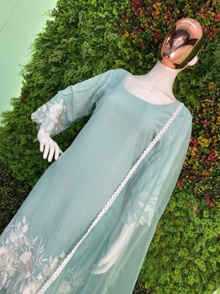 Embroidered Kurta With Matching Pants And Dupatta Set Embroidery Suits Wholesale