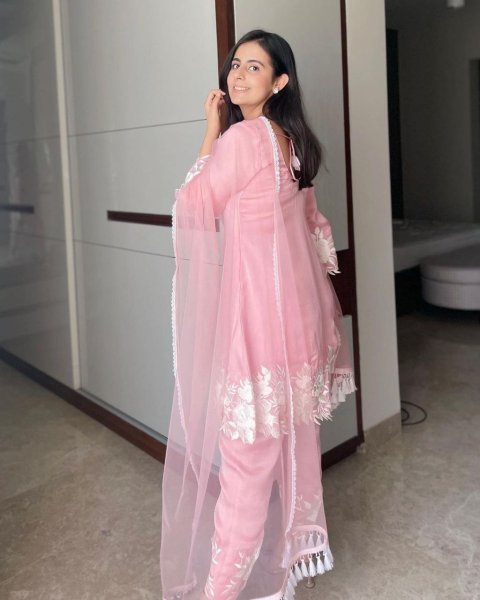 Embroidered Kurta With Matching Pants And Dupatta Set Embroidery Suits Wholesale