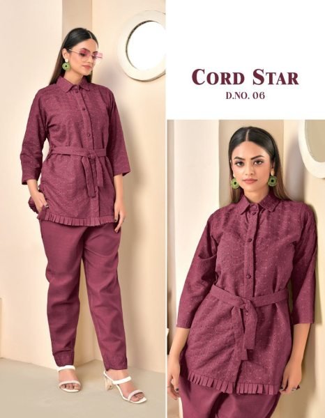 Ethnic Wear Cotton Code Set  CO ORD Sets