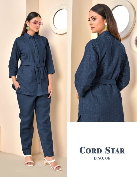 Ethnic Wear Cotton Code Set  CO ORD Sets