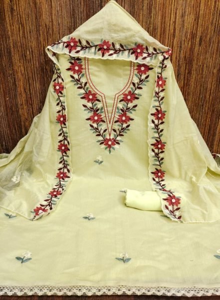 Exclusive Chanderi Work Dress Material For Women In Wholesale Price Color Set Matching Dress Material Wholesale