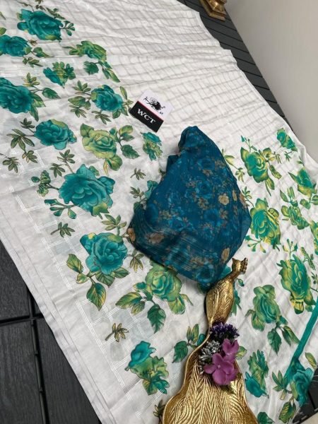 Exclusive Collection Of Soft Silk Saree With Beautiful Floral Design   Silk Sarees Wholesale