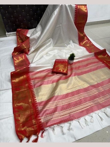 Exclusive  cotton silk Saree For Woman Cotton Sarees Wholesale