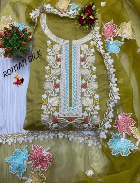 Exclusive Dress Material For Women In Wholesale Price Color Set Matching Dress Material Wholesale