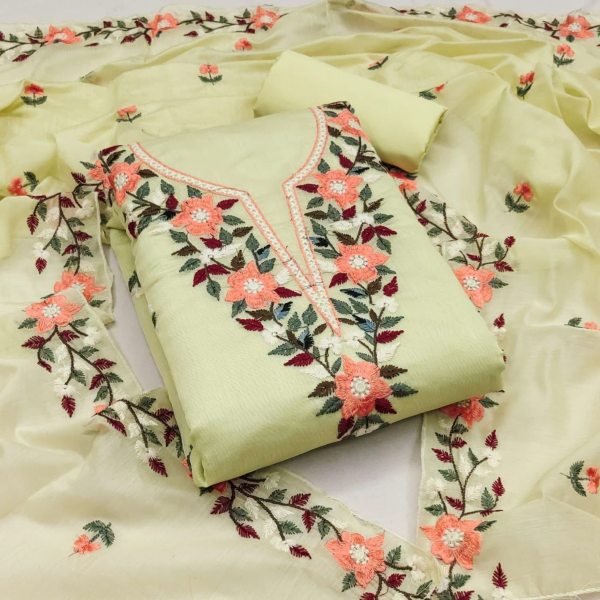 Exclusive Dress Material For Women In Wholesale Price Color Set Matching Dress Material Wholesale