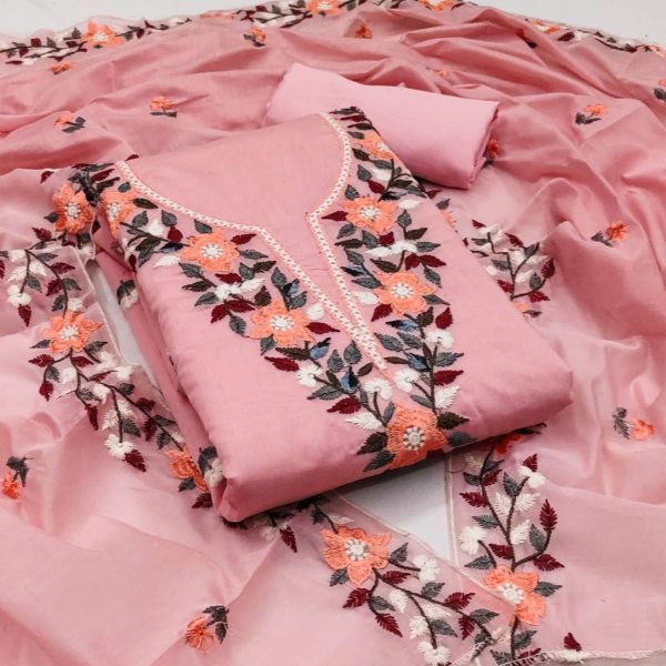 Exclusive Dress Material For Women In Wholesale Price Color Set Matching Dress Material Wholesale