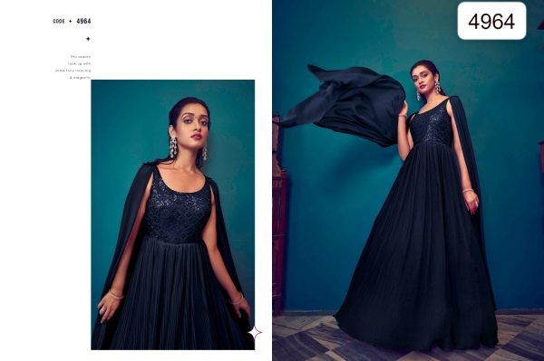 Exclusive Embroidered Stitched Long Gown Style Collection Anarakali Gown Wholesale