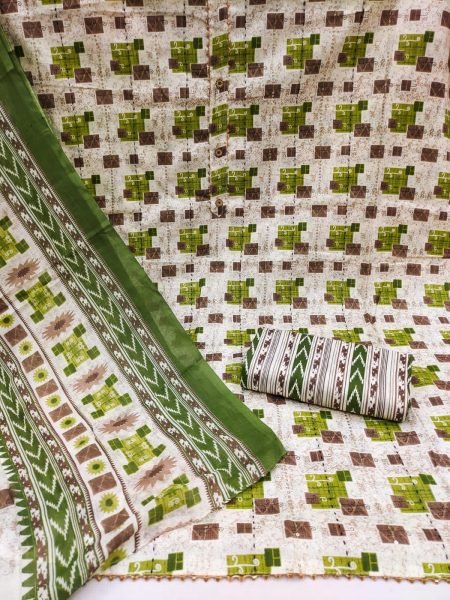 Exclusive Heavy Cotton Print With Sequence Dress Material  Color Set Matching Dress Material Wholesale