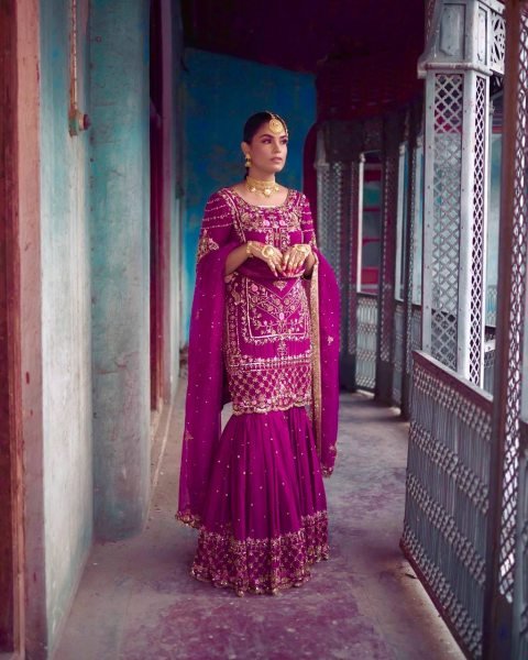 Exclusive Party Wear Readymade 3 Piece Set Pure Chinon Silk Kurti with Embroidery Sequin Work Heavy Set Ready To Wear Collection