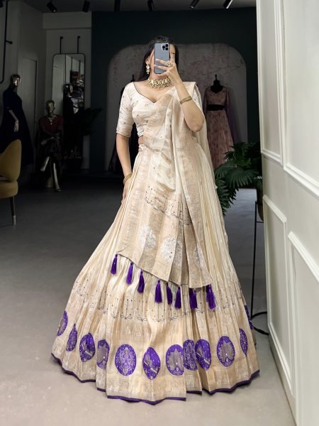 Exclusive Shimmer Silk Lehenga Collection in Wholesale Rate  
